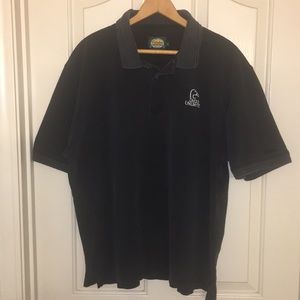 Vintage Cabelas Ducks Unlimited Polo shirt. Black